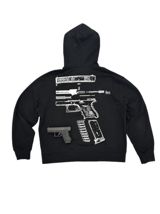 In Glock We Trust Zip-Up Hoodie