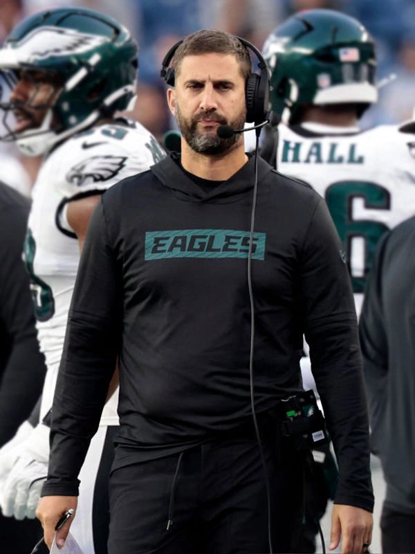 Philadelphia Eagles Sideline Hoodie Long Sleeve T-Shirt