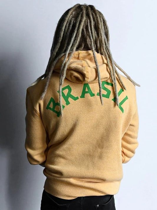 Pel’ Brasil Gold Hoodie