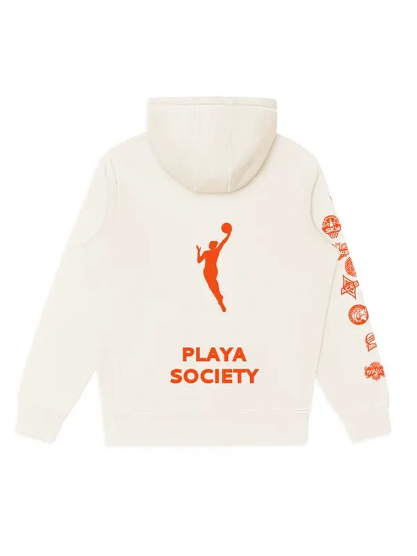 Playa Society x WNBA Collegiate Pullover Hoodie (Recreated)