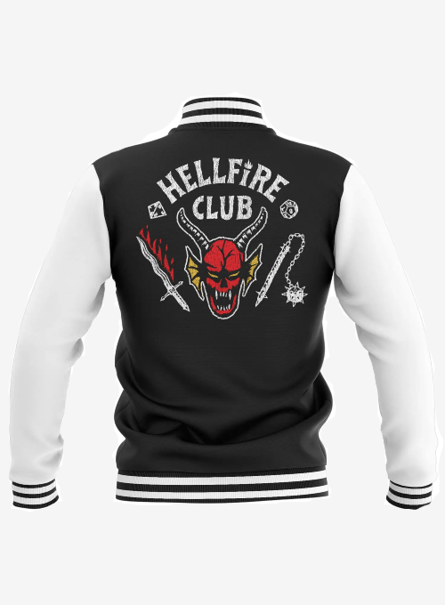 Stranger Things Hellfire Club Varsity Jacket