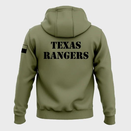 Texas Rangers Green Pullover Hoodie