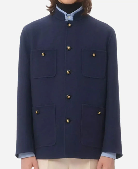 The Rise of The Rich Guy Navy Jacket