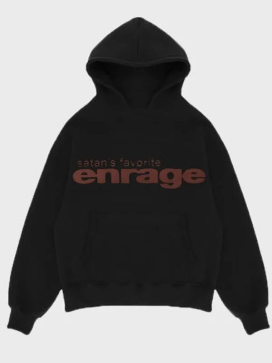 Satan’s Favorite Enrage Hoodie – Grey, Black, and Pink Pullover