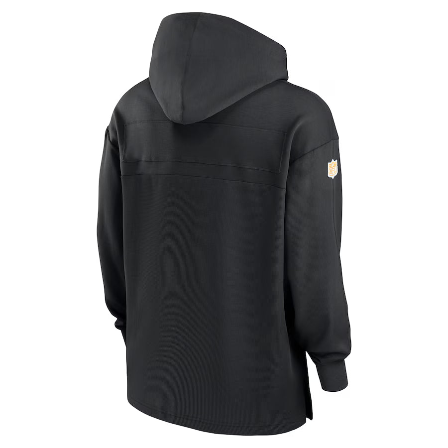 Pittsburgh Steelers Sideline Hoodie – Black (Recreated)