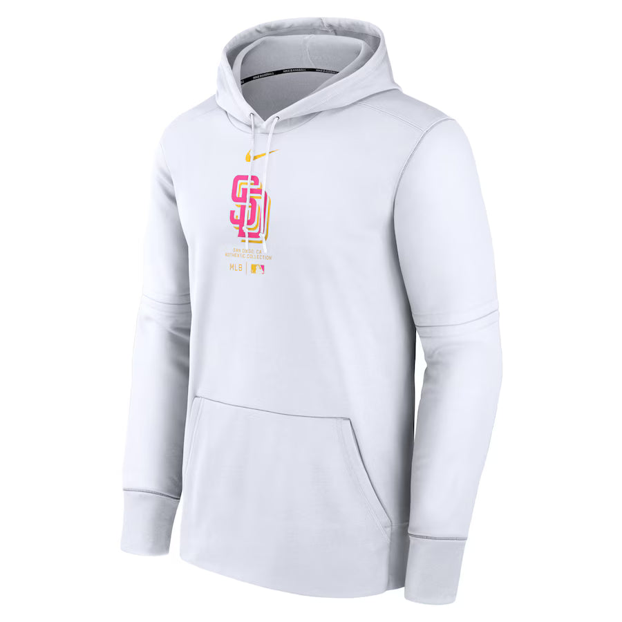 San Diego Padres White Pullover Hoodie