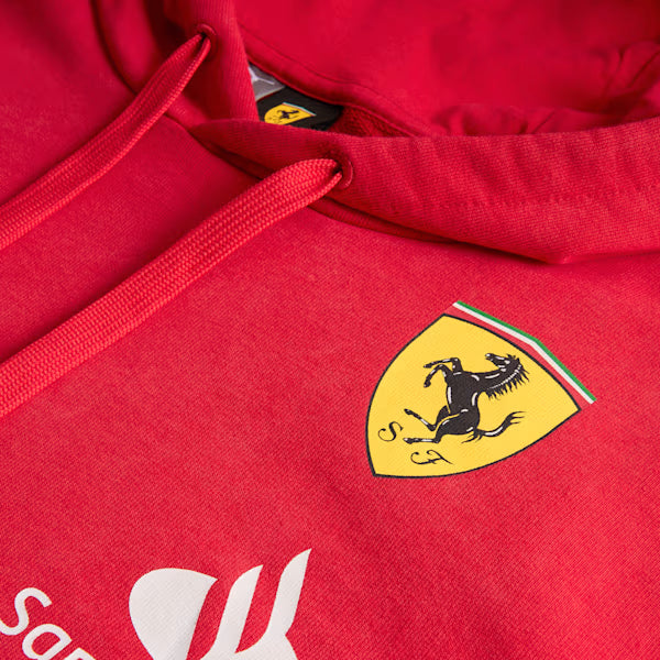 Scuderia Ferrari Desert Sun Special Edition Hoodie – Red Fleece Pullover