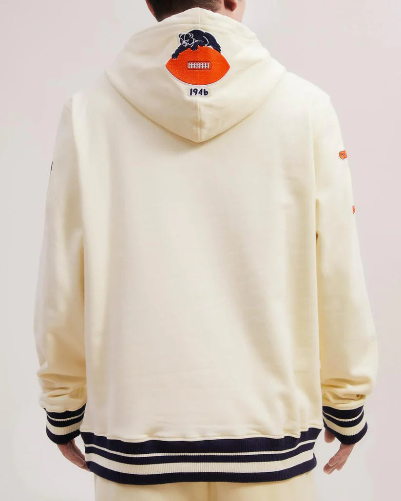 Chicago Bears Pro Standard Cream Neutral Hoodie