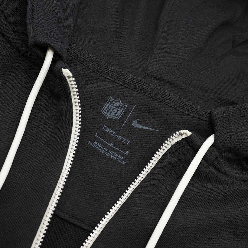 San Francisco 49ers Grey Sideline Full-Zip Hoodie