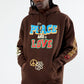 Peace And Love Hoodie