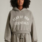 Cropped Essentials Hoodie