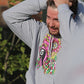 Patrick Schwarzenegger “I Love LA” Hoodie – Grey Pullover Fleece