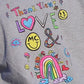 Patrick Schwarzenegger “I Love LA” Hoodie – Grey Pullover Fleece