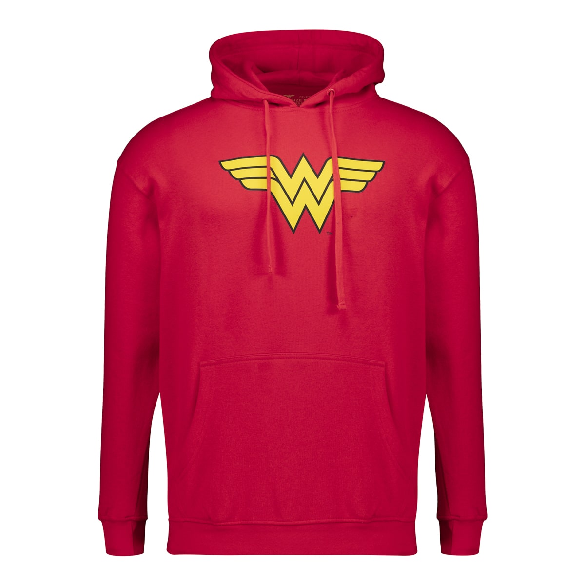 Demo Wonder Woman Logo Yellow Zip-Up Hoodie