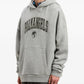 Palm Angels College Logo Oversized Hoodie – Grey