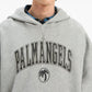 Palm Angels College Logo Oversized Hoodie – Grey