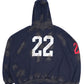 Balenciaga Distressed Polo Zip-Up Hoodie