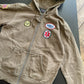 Supreme Hysteric Glamour "Fuck Hand Skeleton" Green Hoodie