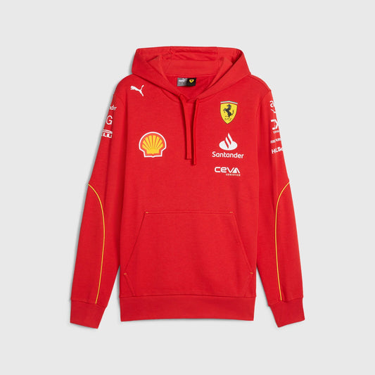 Scuderia Ferrari Hoodie – Red Fleece Pullover