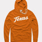 Texas Longhorns White Logo Pullover Hoodie