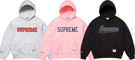 Supreme x Mitchell &amp; Ness NCAA Hoodie