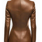 Amelia Brown Leather Jacket – Stylish Women’s Leather Jacket