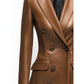 Amelia Brown Leather Jacket – Stylish Women’s Leather Jacket