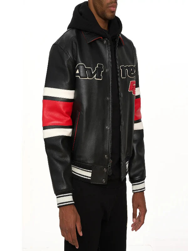 Avirex The Legend Jacket – Men’s Black Leather Jacket