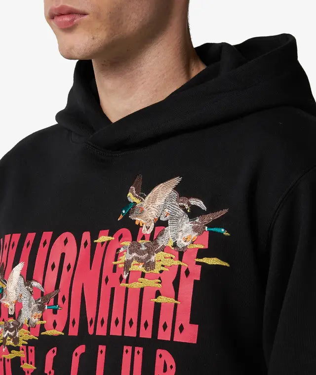 Billionaire Boys Club Duck Embroidered Straight Logo Hoodie