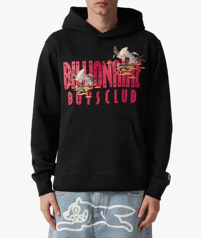 Billionaire Boys Club Duck Embroidered Straight Logo Hoodie