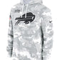 2024 Buffalo Bills Arctic Camo Salute to Service Hoodie