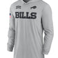 2024 Buffalo Bills Salute to Service Long Sleeve Hooded T-Shirt