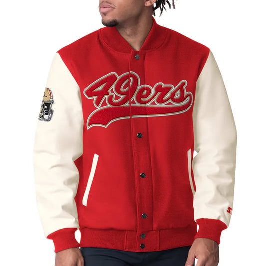 Complete Game 49ers San Francisco Varsity Jacket