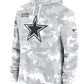2024 Dallas Cowboys Arctic Camo Salute to Service Hoodie