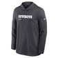 Dallas Cowboys Sideline Performance Long Sleeve Hoodie T-Shirt