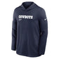 Dallas Cowboys Sideline Performance Long Sleeve Hoodie T-Shirt