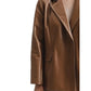Delilah Leather Brown Jacket - Women Leather Jacket Brown