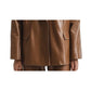 Delilah Leather Brown Jacket - Women Leather Jacket Brown