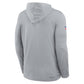 Detroit Lions Sideline Performance Long Sleeve Hoodie T-Shirt