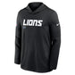Detroit Lions Sideline Performance Long Sleeve Hoodie T-Shirt