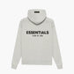 Light Oatmeal Essentials Hoodie