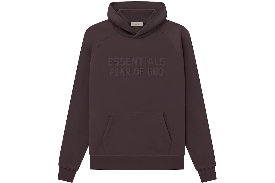 Fear of God Essentials Plum Hoodie (Recreated)