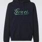 Gucci Logo Cotton Jersey Hoodie