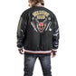 Hellfire Club Black Wool Varsity Jacket