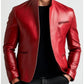 Joshua Red Leather Jacket - Leather Jacket for Men Red