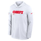 Kansas City Chiefs Sideline Performance Long Sleeve Hoodie T-Shirt