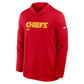 Kansas City Chiefs Sideline Performance Long Sleeve Hoodie T-Shirt