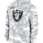 2024 Las Vegas Raiders Arctic Camo Salute to Service Hoodie
