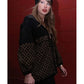 Taylor Swift Louis Vuitton Monogram Jacquard Knit Jacket – Recreated Edition