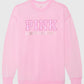 PINK x LoveShackFancy Crew Sweatshirt